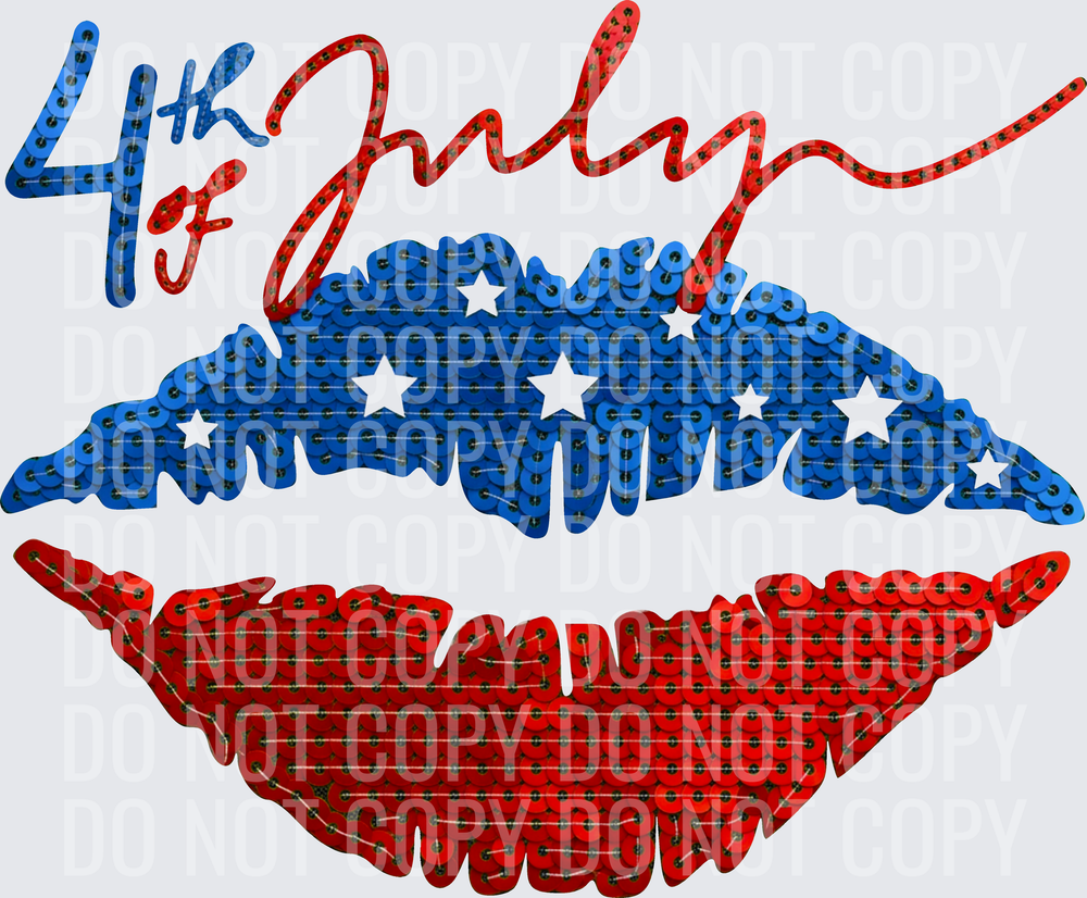 4th of july sequin hwds