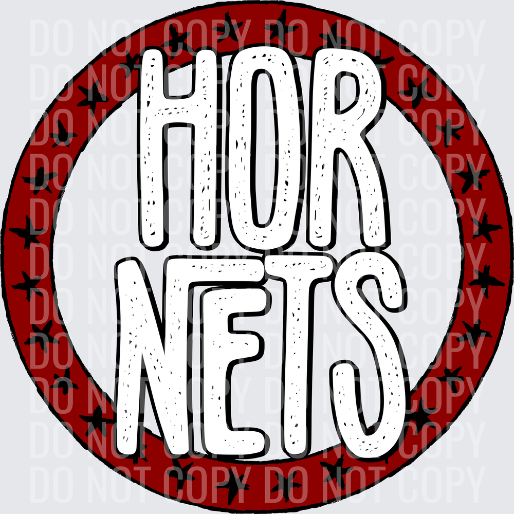 HornetsStarCircleMaroonBlack