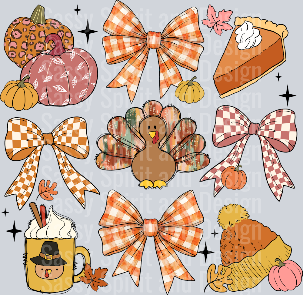 THANKSGIVING BOW COQUETTE