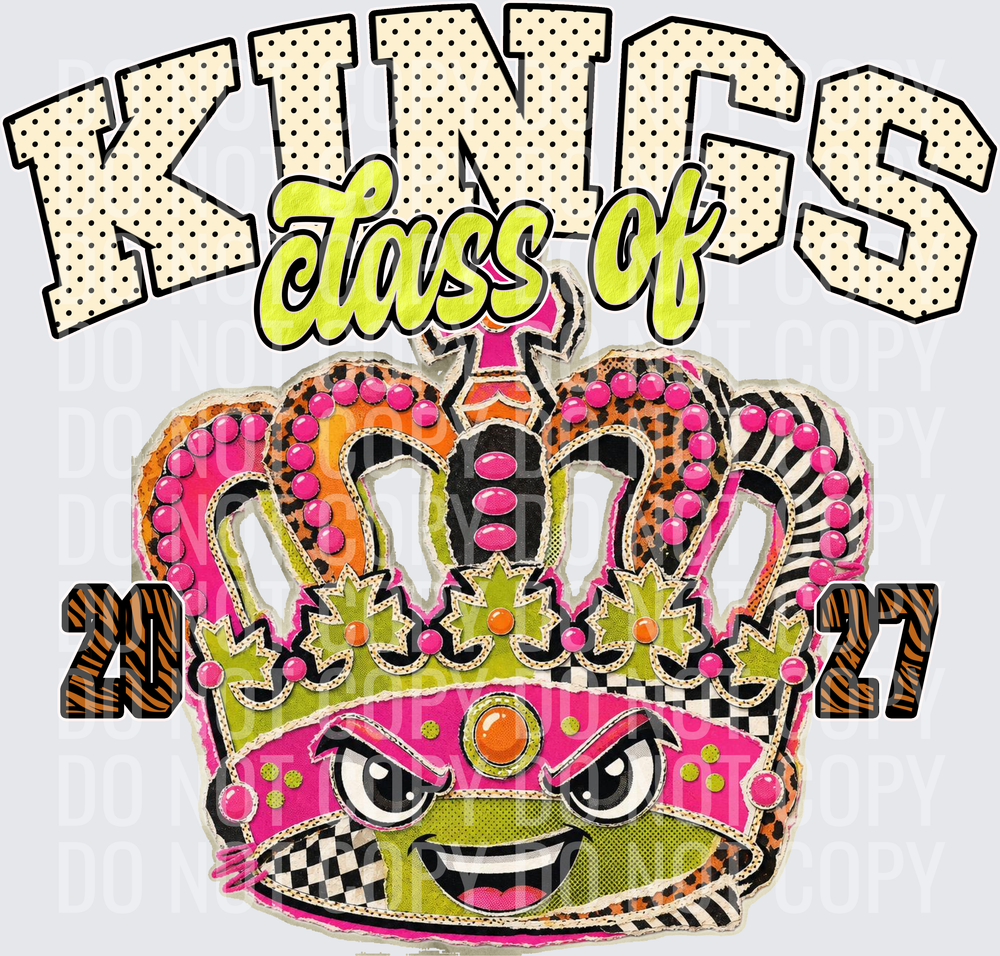 KayndiDesigns 10.26 Class of 2027 Bright Kings