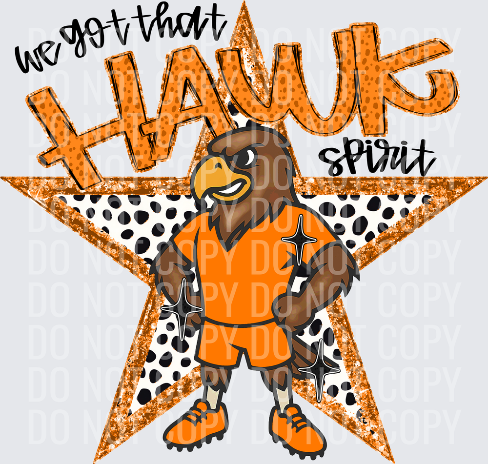 KayndiDesigns 09.26 We Got That Spirit Hawk Orange