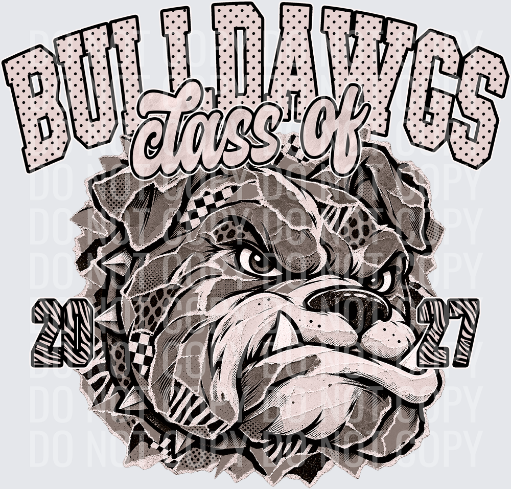 KayndiDesigns 10.26 Class of 2027 Neutral Bulldawgs 5