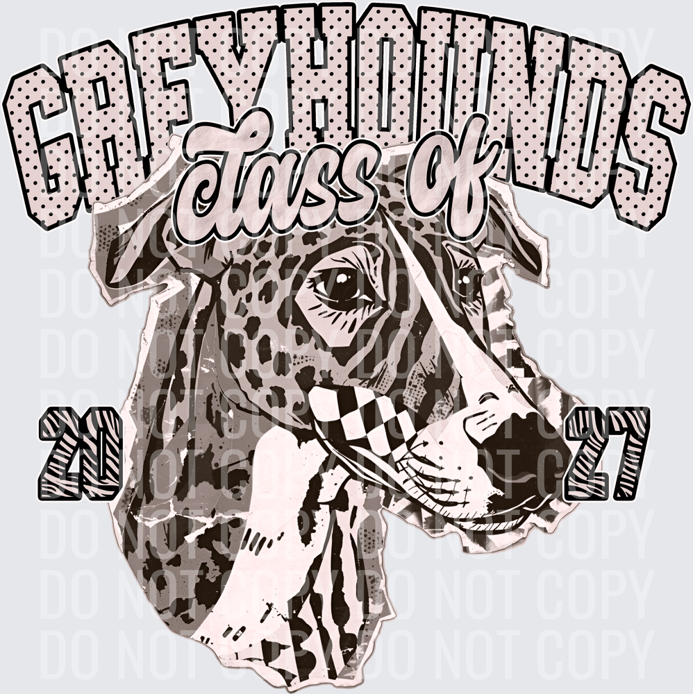 KayndiDesigns 10.26 Class of 2027 Neutral Greyhounds