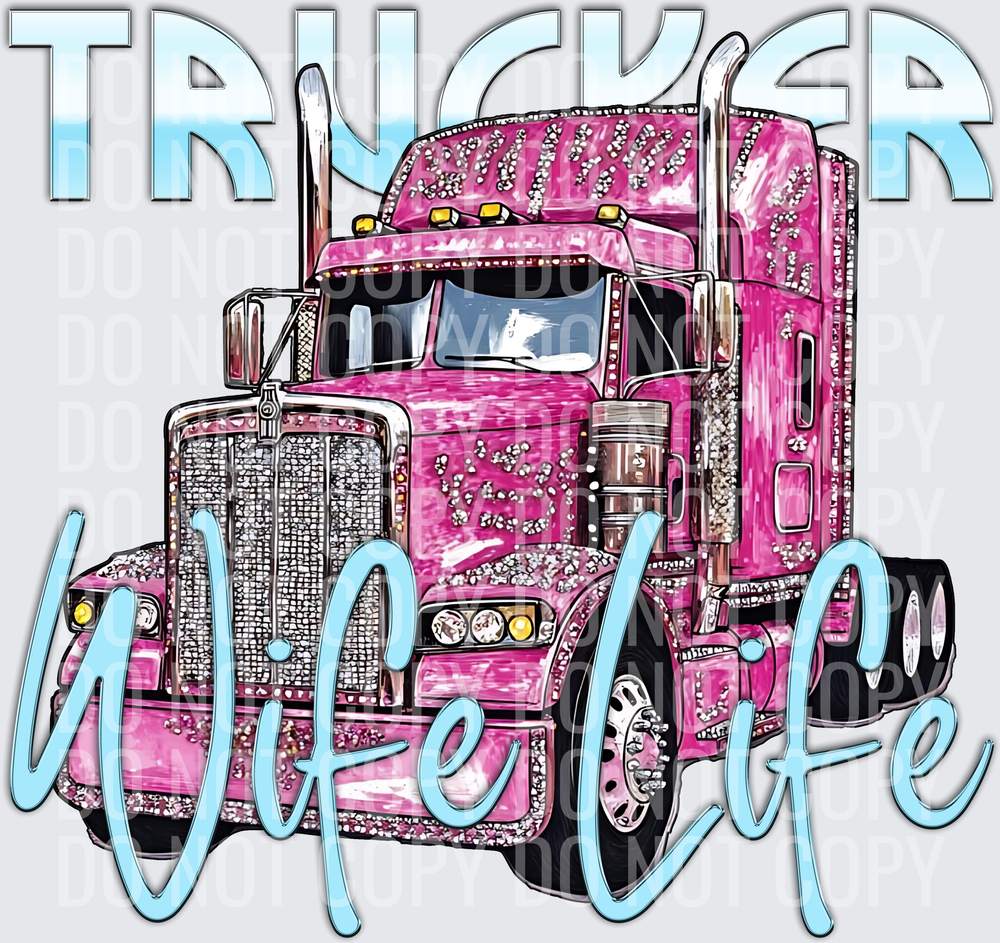 KayndiDesigns 06.26 Trucker Wife Life