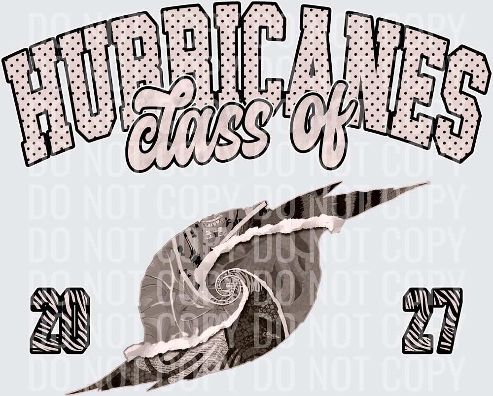 KayndiDesigns 10.26 Class of 2027 Neutral Hurricanes 9
