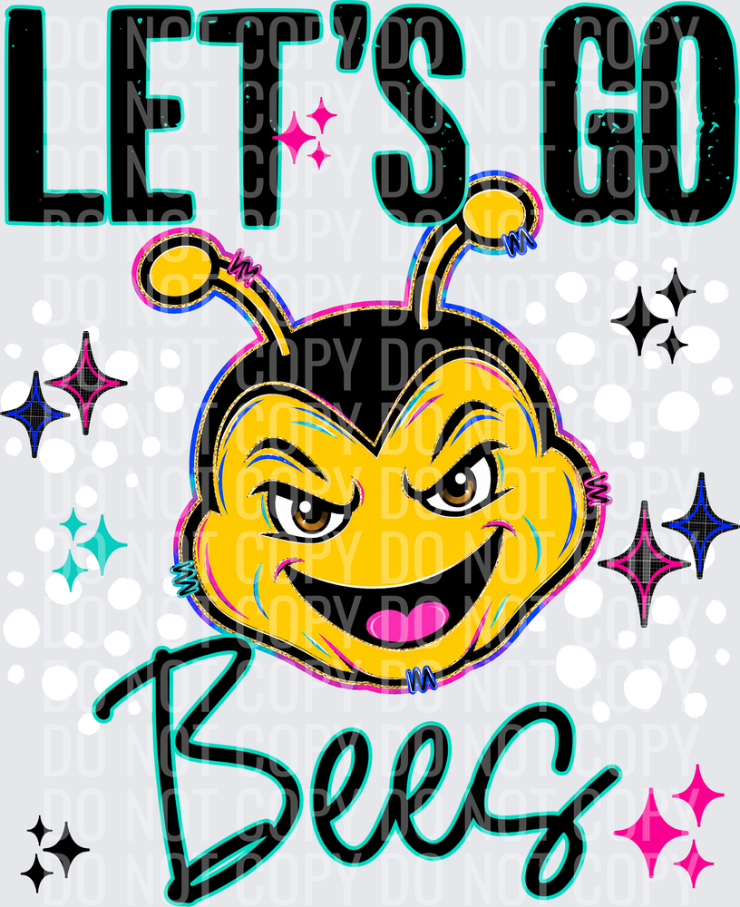 LETS GO MASCOTS BEES