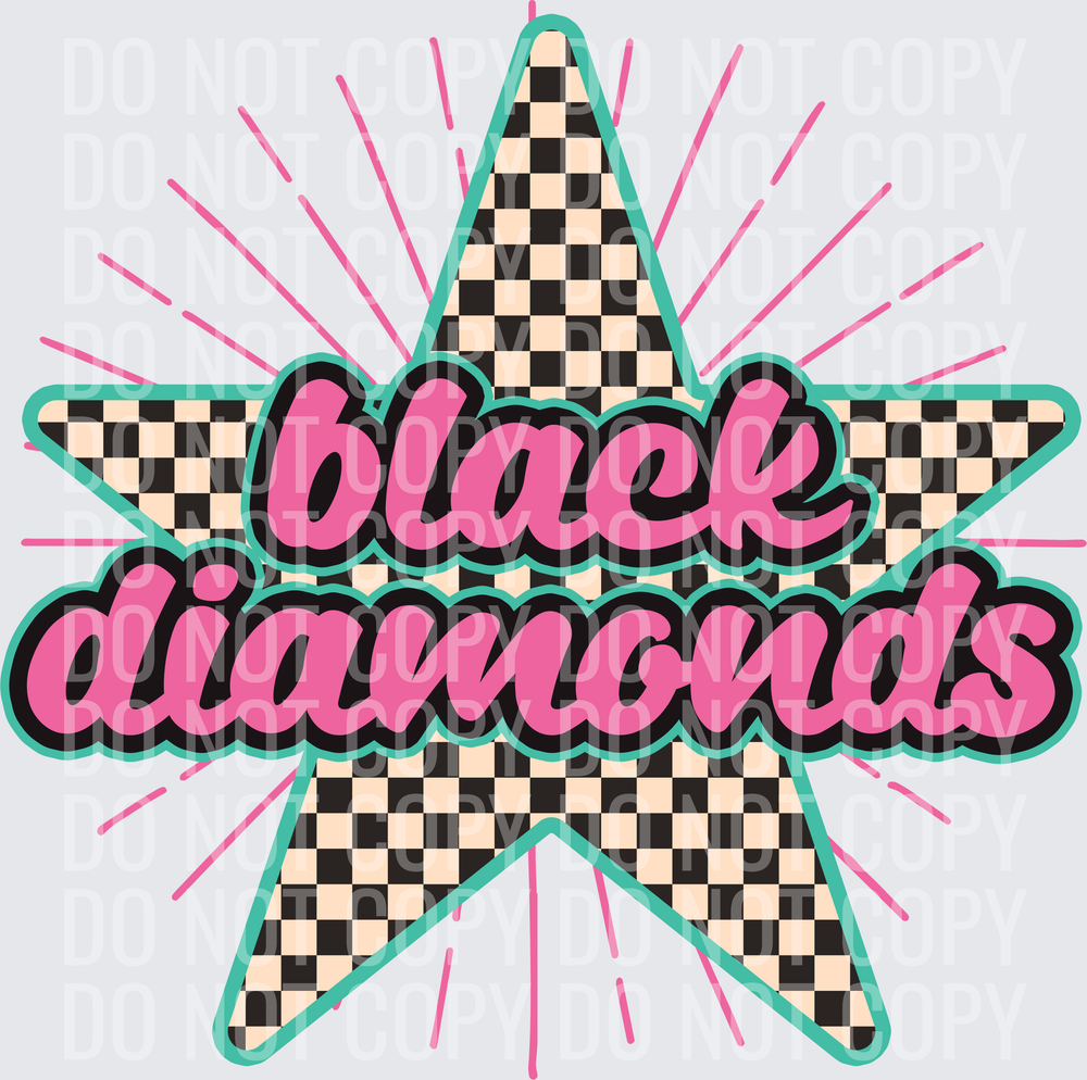 black diamonds