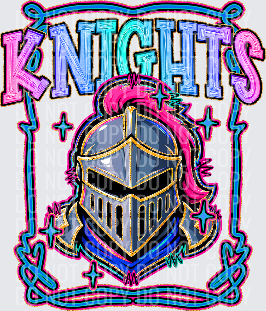 KayndiDesigns 08.26 Retro Pop Knights