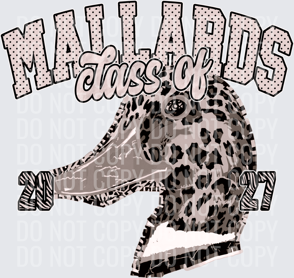 KayndiDesigns 10.26 Class of 2027 Neutral Mallards