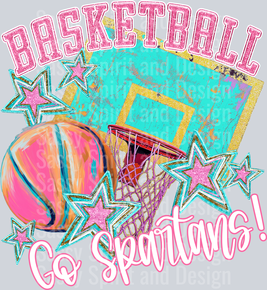 BRIGHT BASKETBALL GO SPARTANS