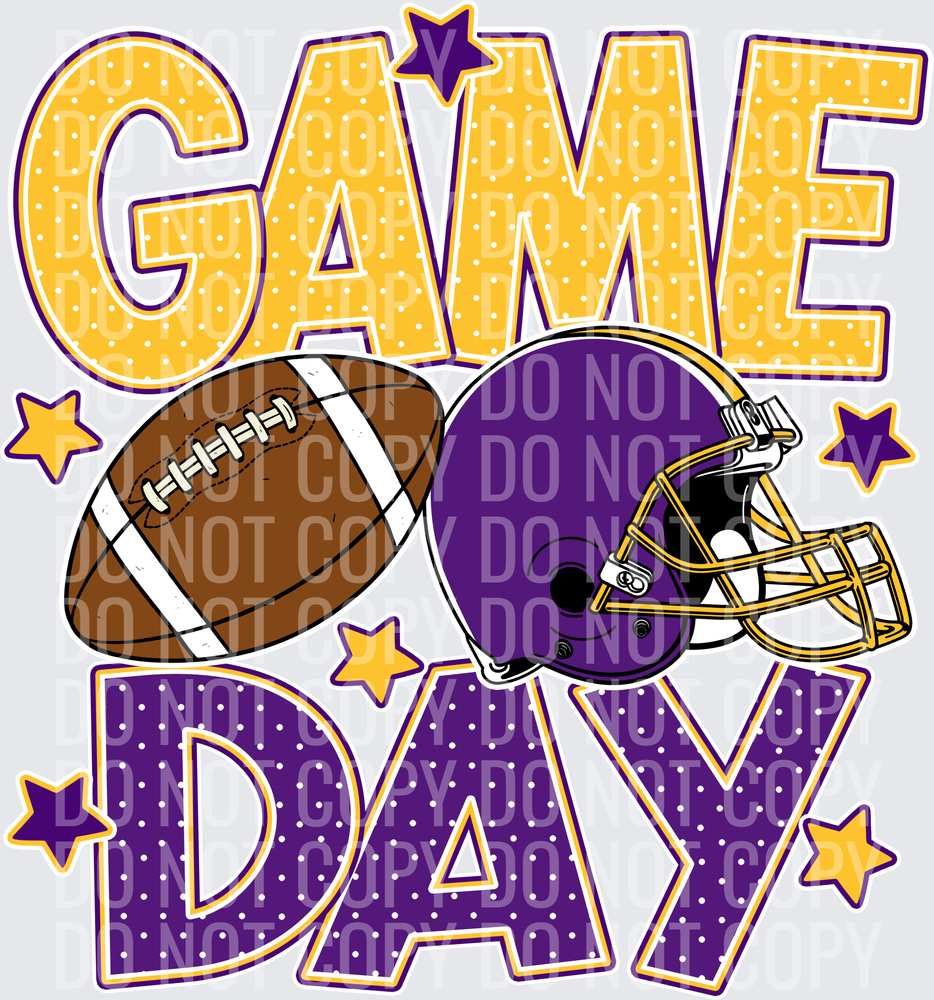 Purple Gold Game Day
