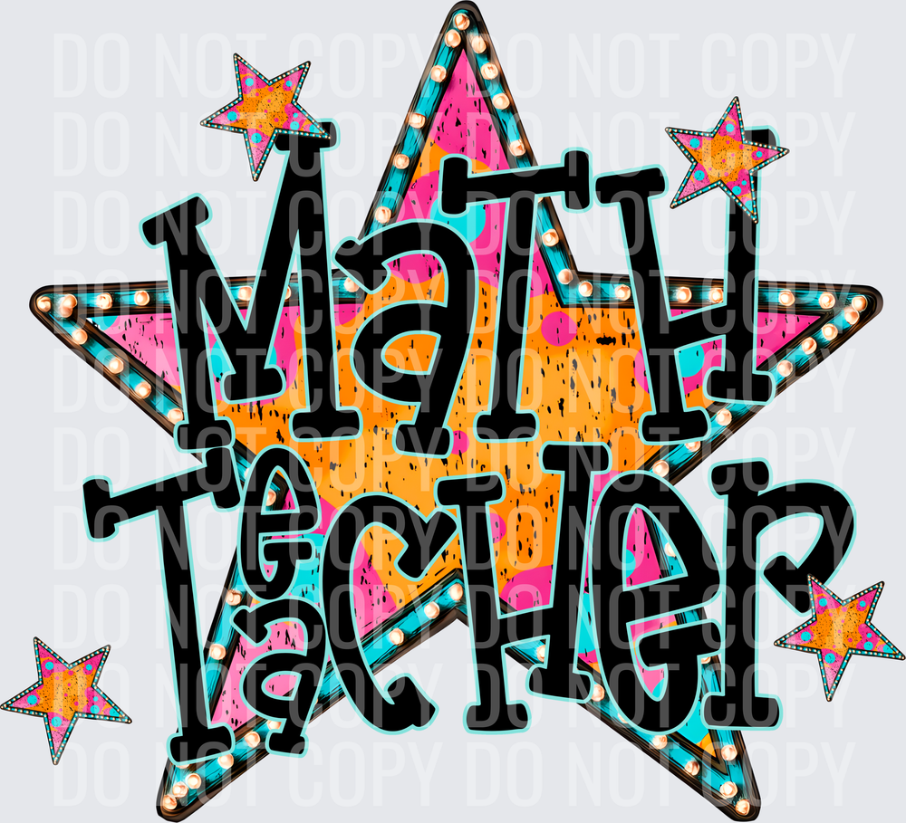 MATH TEACHER