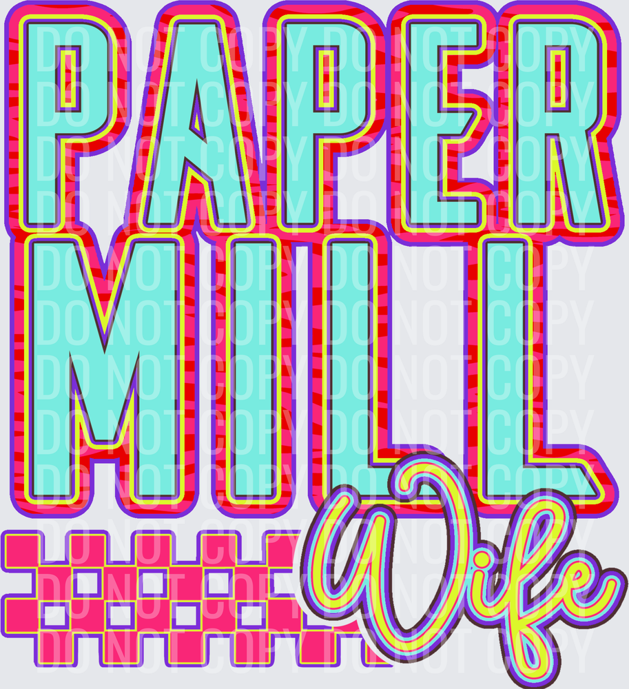 Paper mill wife