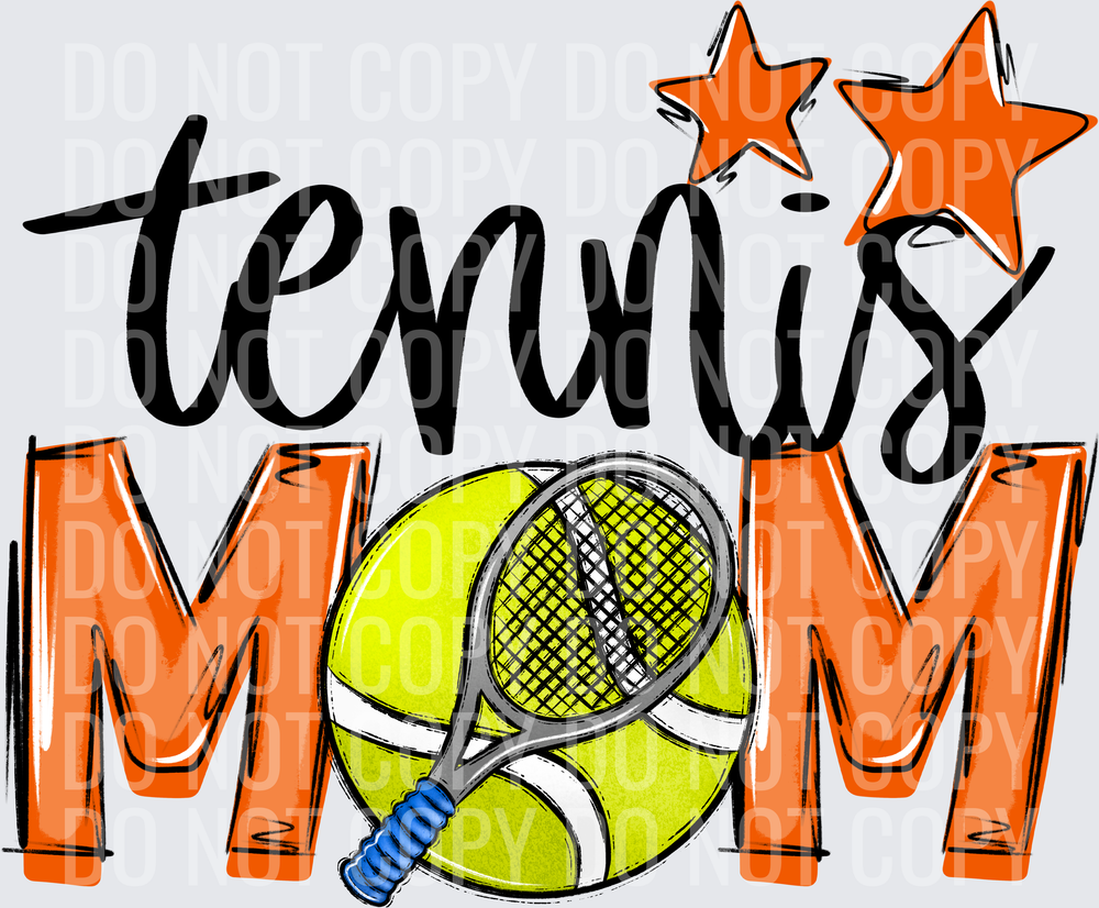 orange tennis