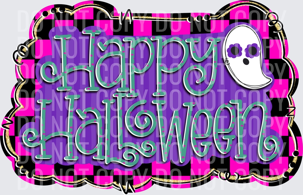 Happy Halloween colorful
