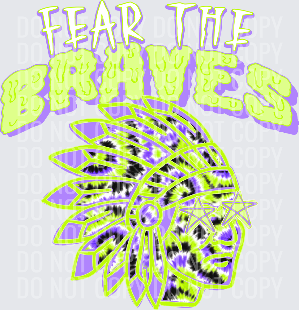 KayndiDesigns 09.26 Fear the Braves