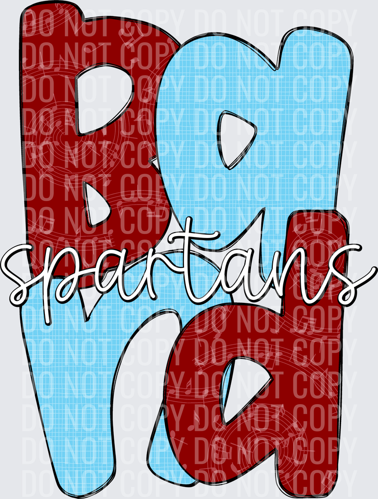 SpartansMaroonBabyBlue-Band