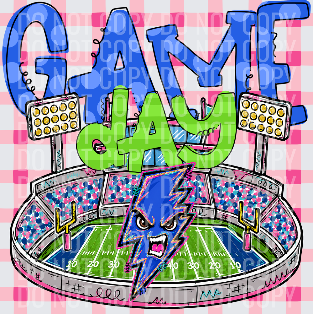 KayndiDesigns 08.26 Game Day Stadium Thunder
