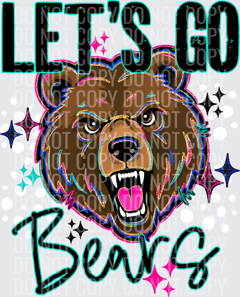 LETS GO MASCOTS BEARS