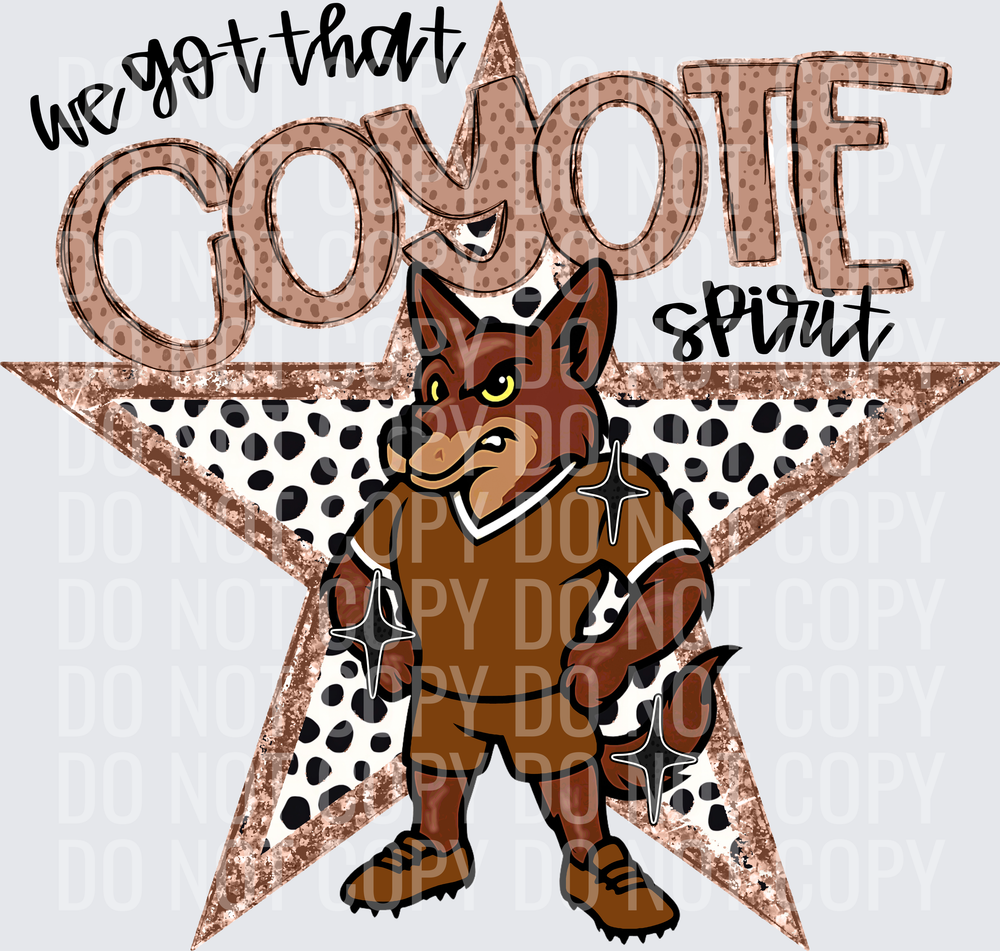 KayndiDesigns 09.26 We Got That Spirit Coyote Brown