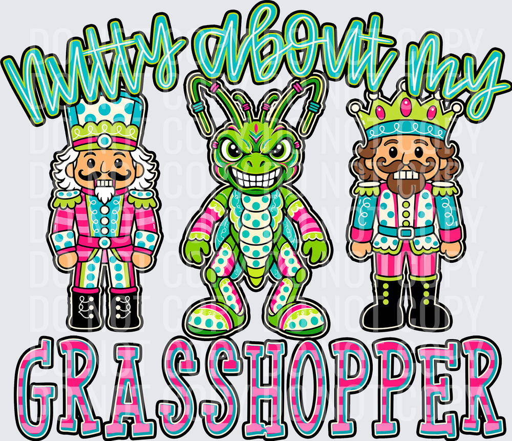 KayndiDesigns 10.26 Nutty About My Grasshoppers