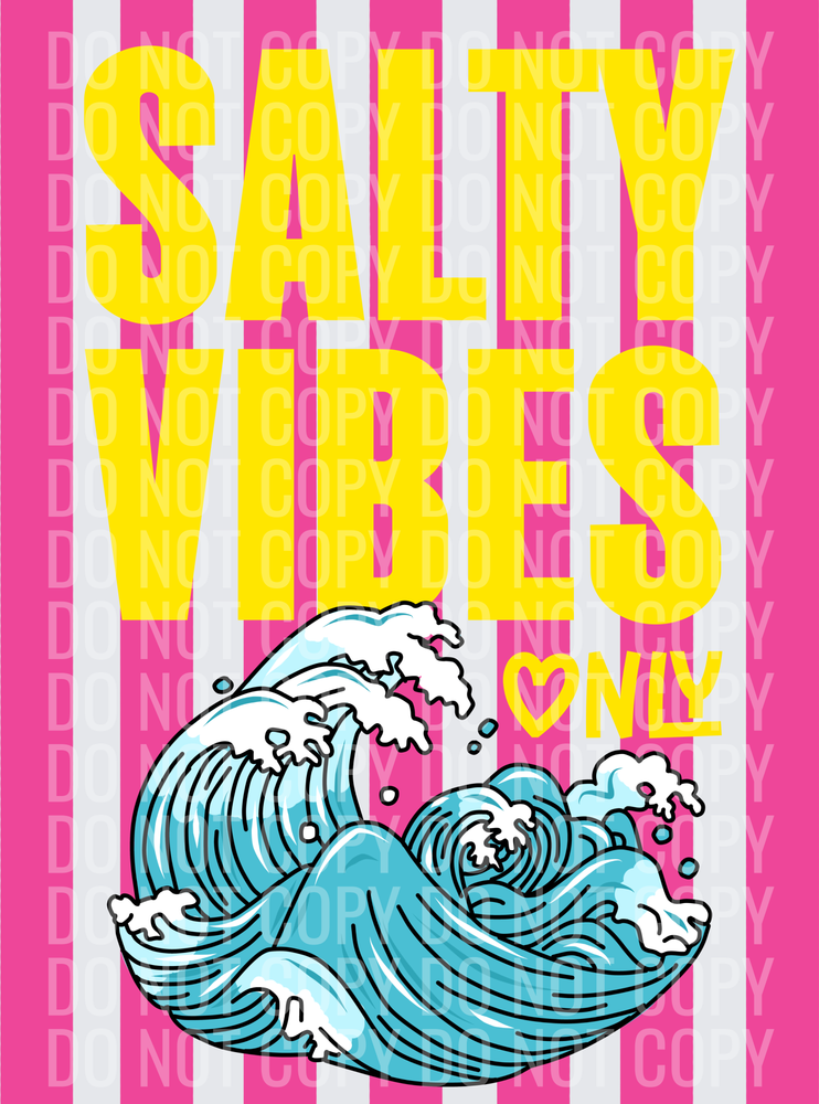 Salty vibes pink