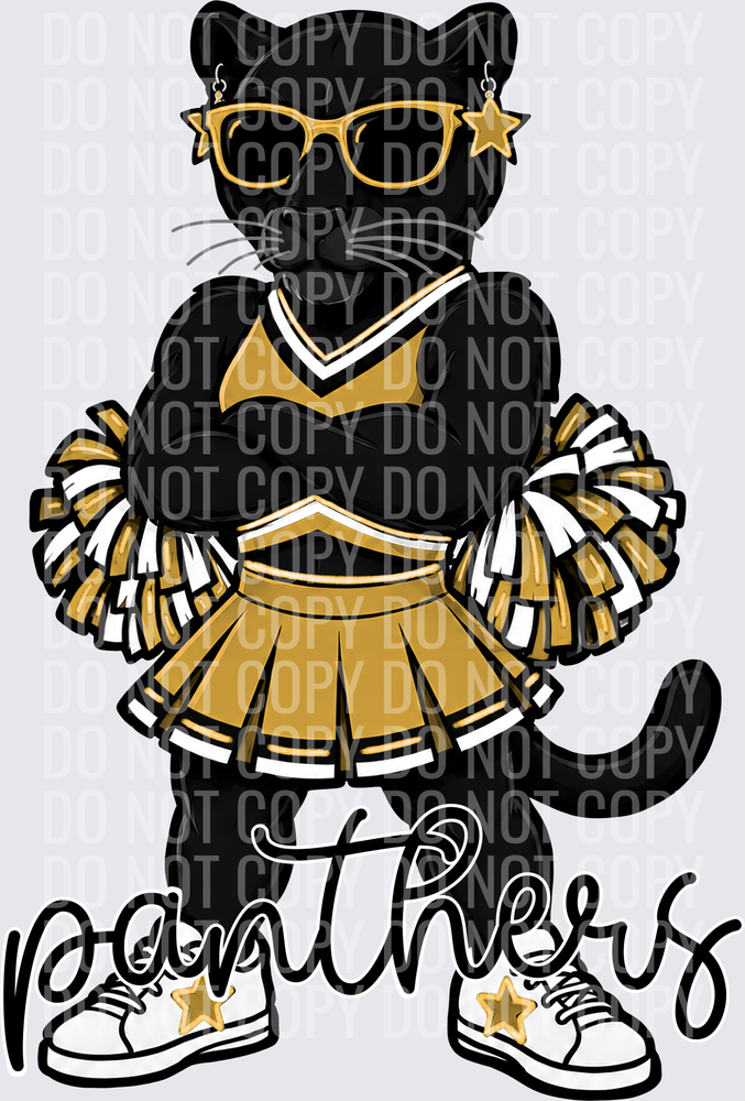 Panthers Cheer Gold