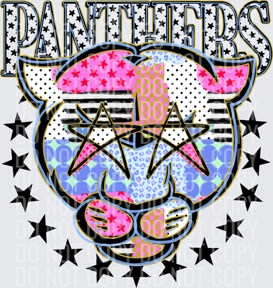 KayndiDesigns 09.26 Patchwork Varisty Stars Panthers 3