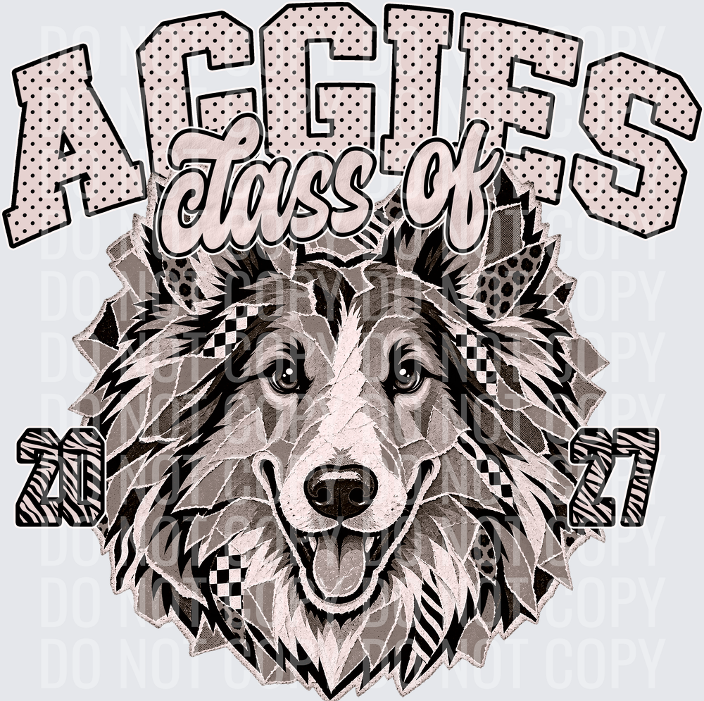 KayndiDesigns 10.26 Class of 2027 Neutral Aggies