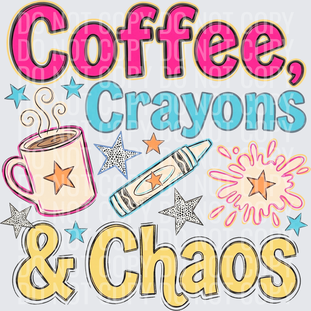coffee crayons chaos hwds