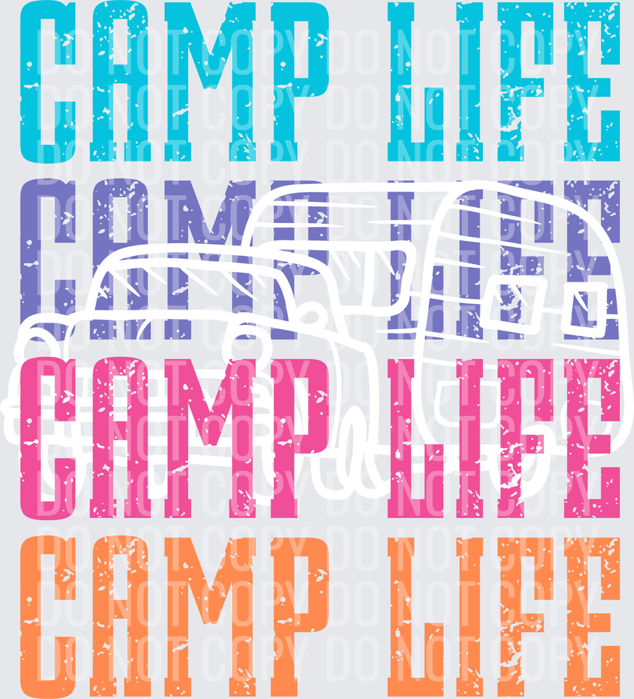 CC Neon Camp Life