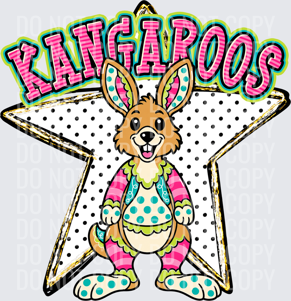 KayndiDesigns 10.26 Pattern Parade Star Kangaroos