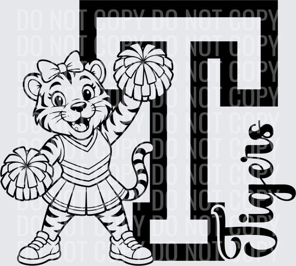 PGB Besties Cheer - TIGERS
