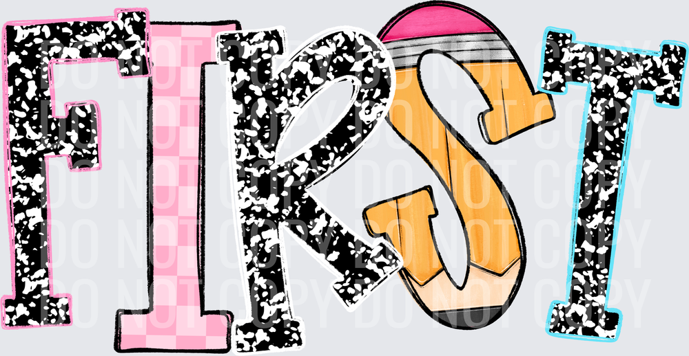 BACK TO SCHOOL PENNANT FIRST