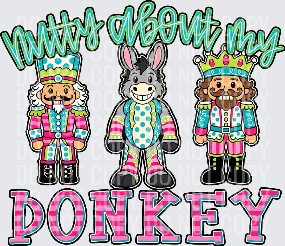 KayndiDesigns 10.26 Nutty About My Donkeys