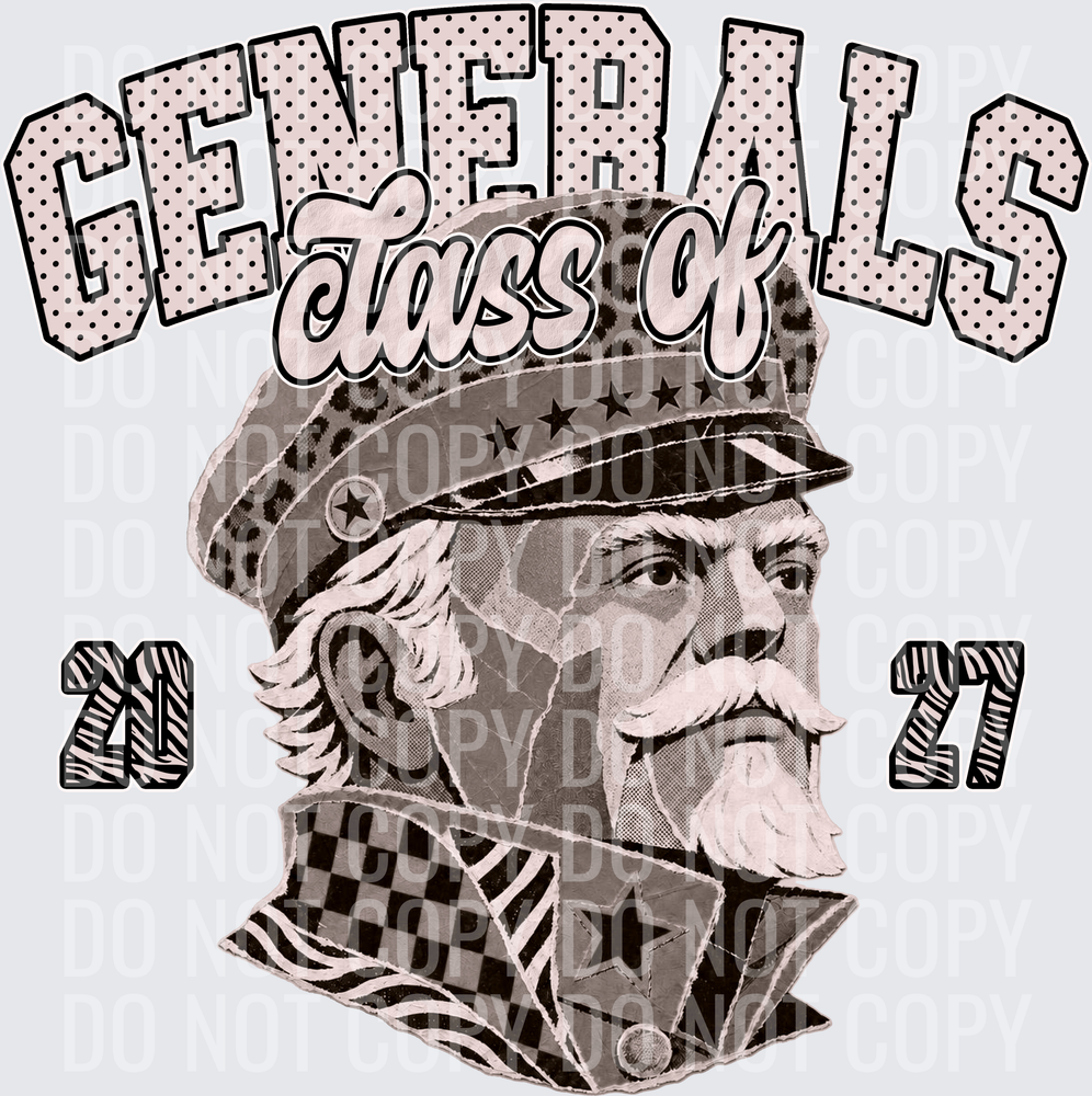KayndiDesigns 10.26 Class of 2027 Neutral Generals
