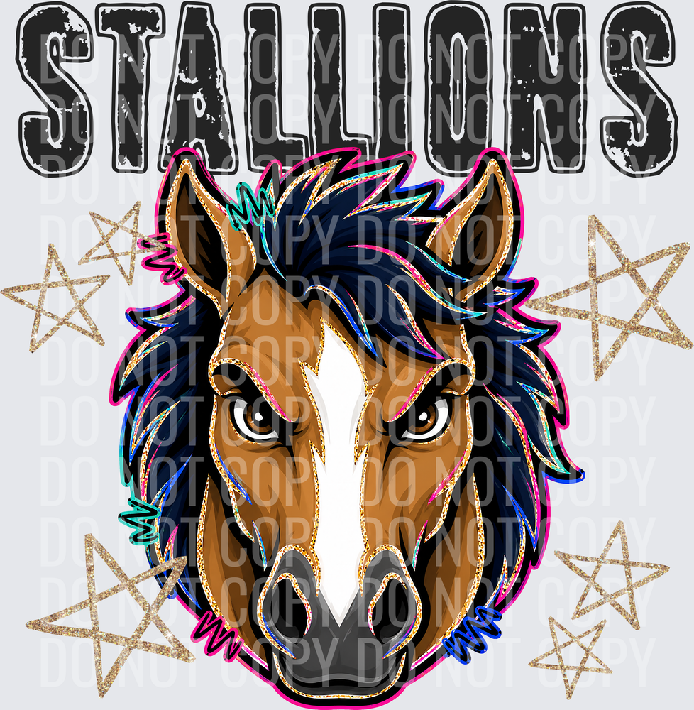 KayndiDesigns 08.26 Grunge Varsity Stallions 3