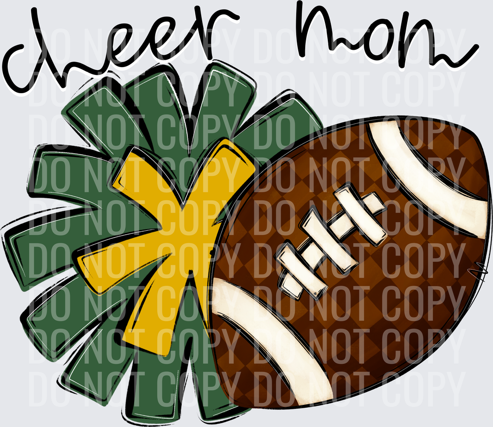 Cheer Mom - CC0926-0022 - Hunter-Mustard