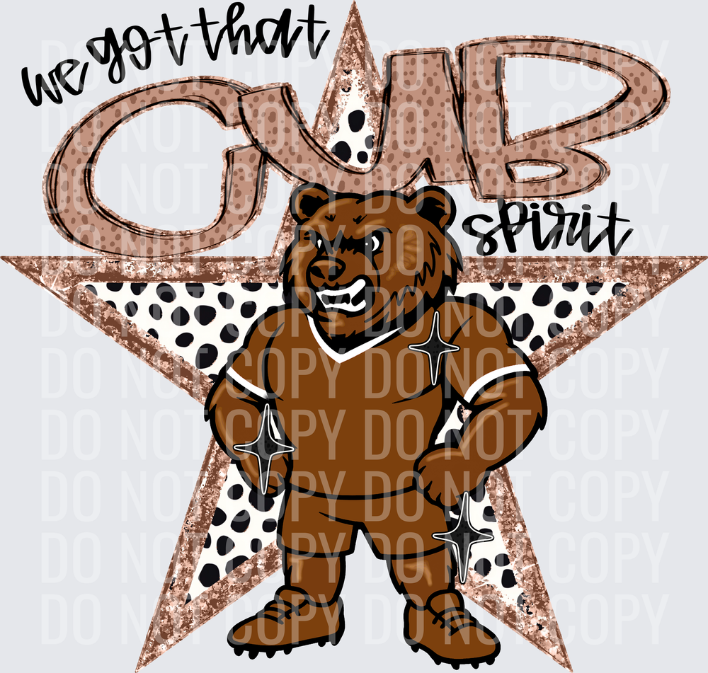 KayndiDesigns 09.26 We Got That Spirit Cub Brown