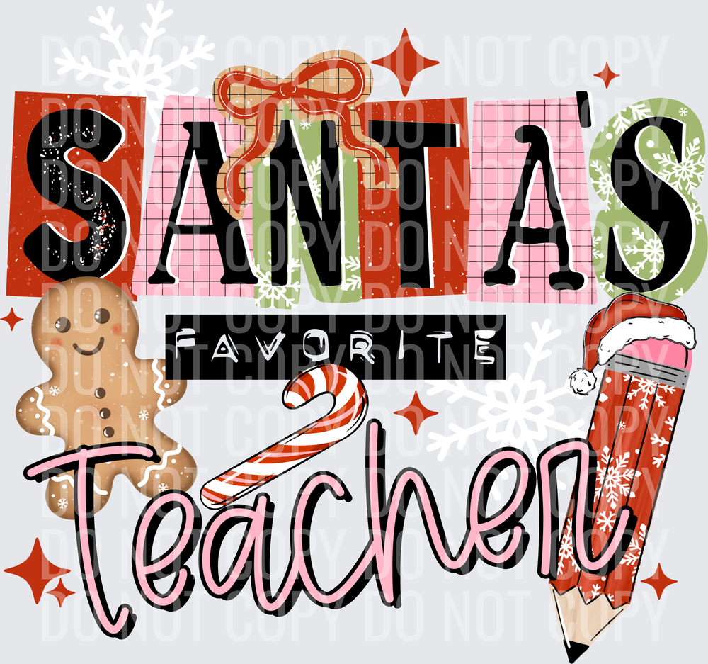 Santa_s favorite teacher