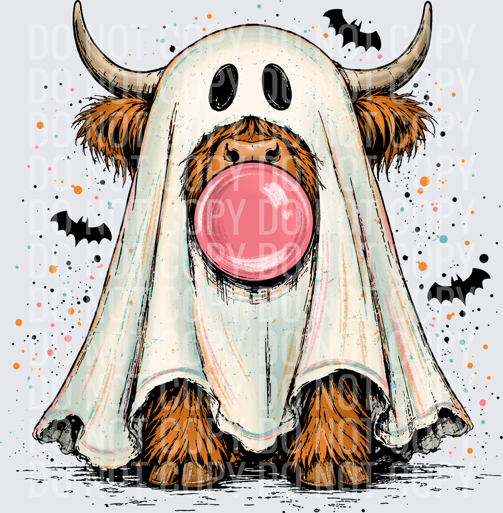 Highland Cow Ghost