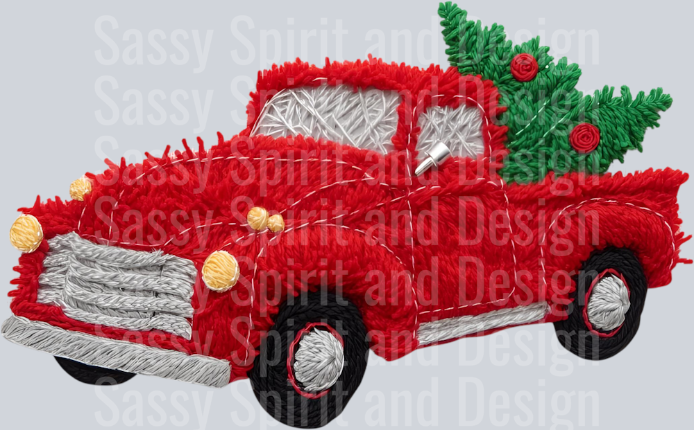 CHRISTMAS TRUCK YARN