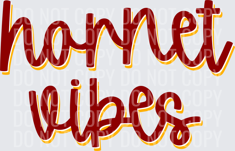 HornetVibesMaroonGold