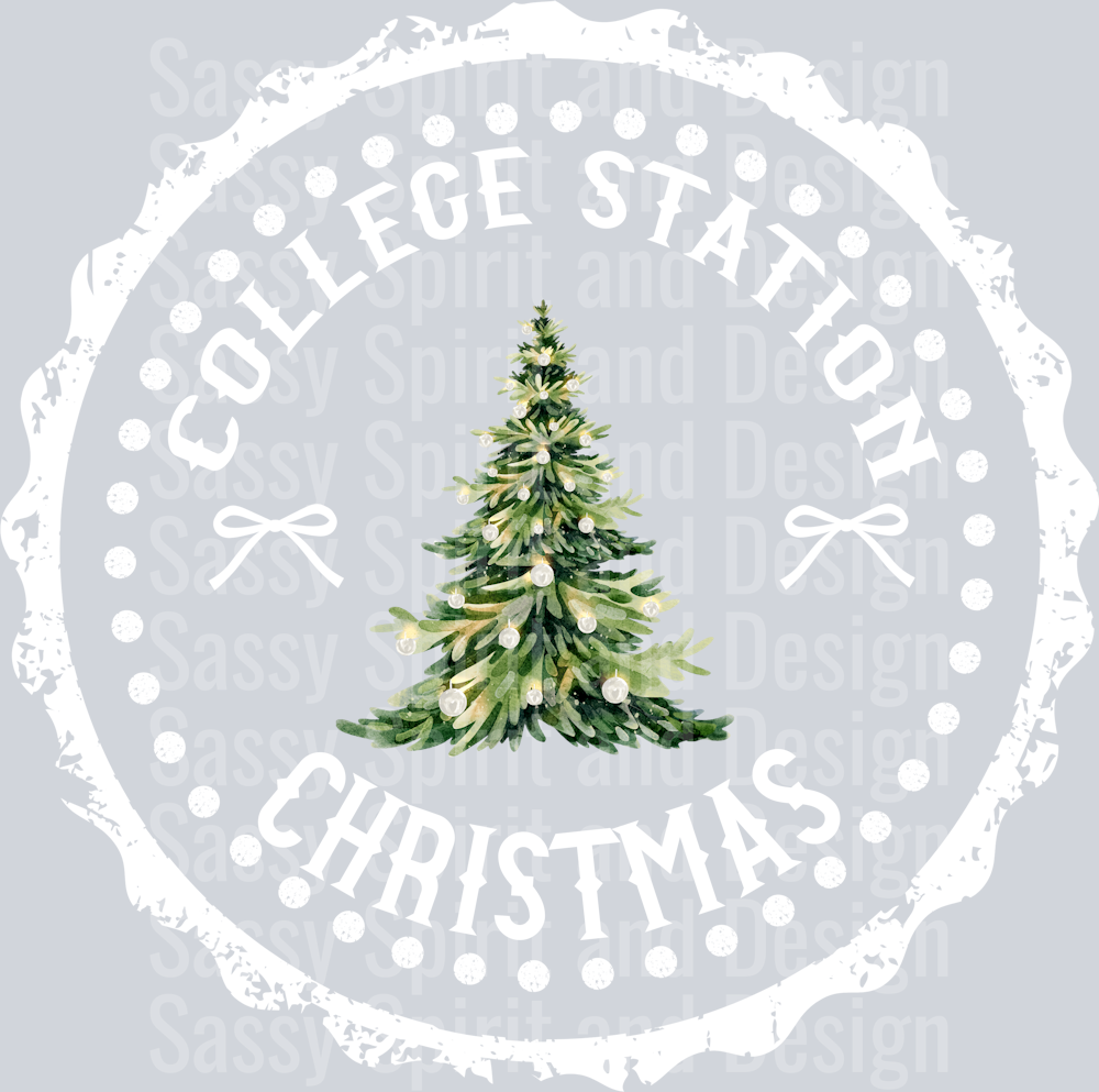 COLLEGE STATION CHRISTMAS STAMP