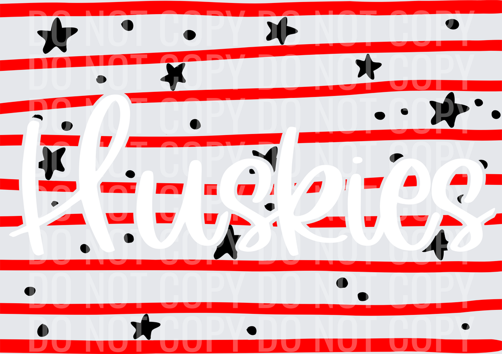 HuskiesRedBlack
