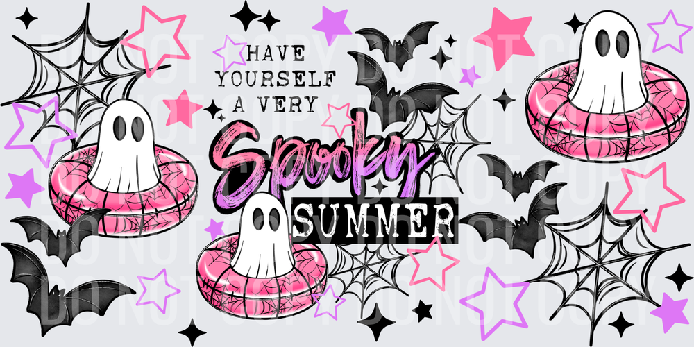 Spooky summer 16oz wrap