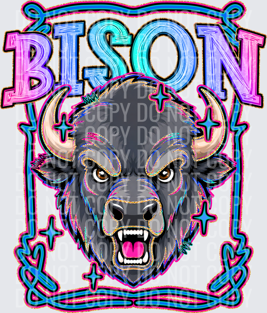 KayndiDesigns 08.26 Retro Pop Bison