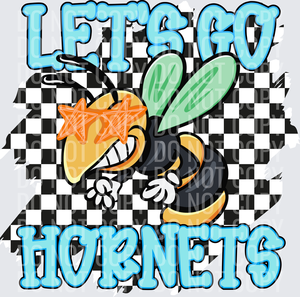 Let’s go Hornets checkered
