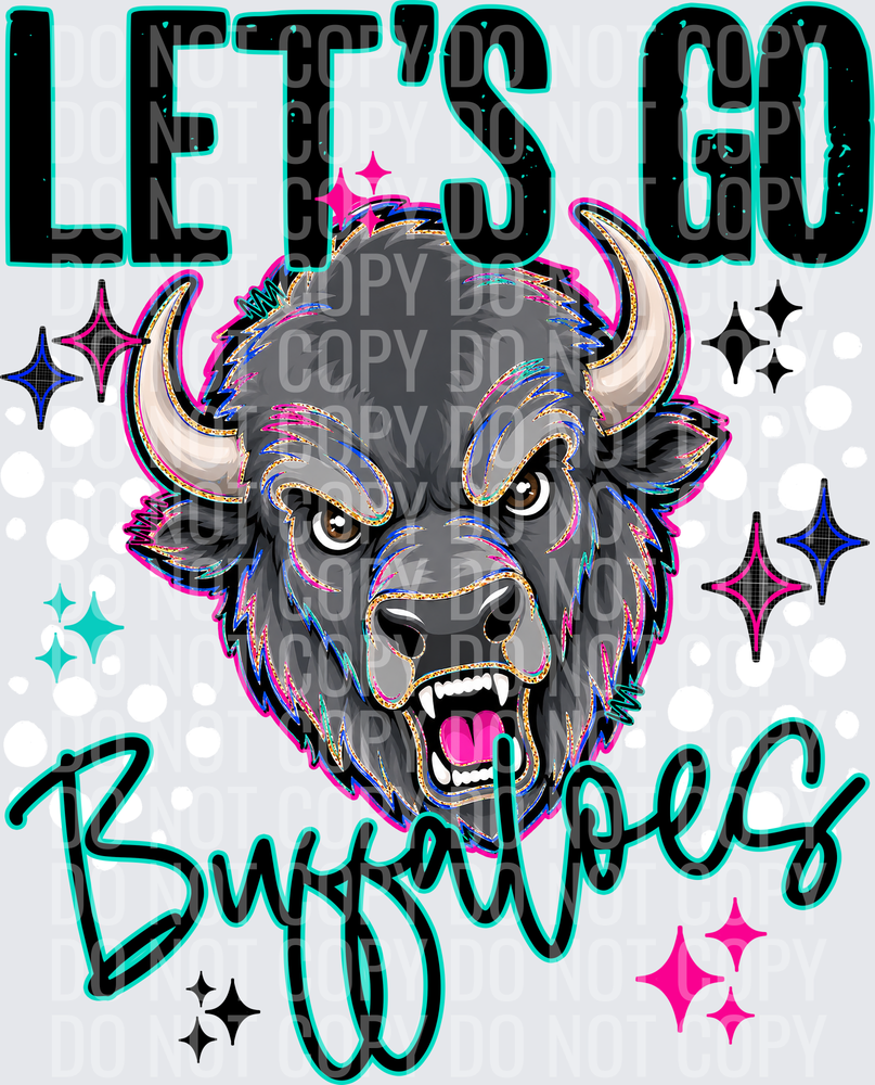 LETS GO MASCOTS BUFFALOES