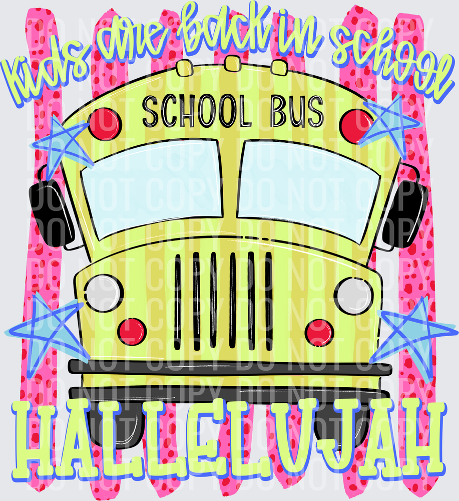 KayndiDesigns 08.26 Kids are Back in School Hallelujah Pink